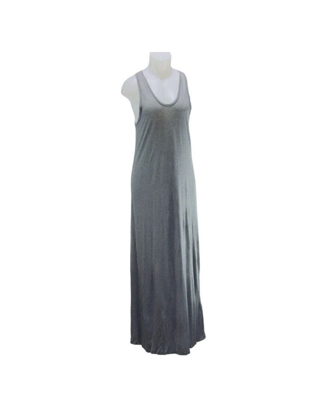 GAP Women's Gray Maxi Dress 100% Rayon Size Petite M
